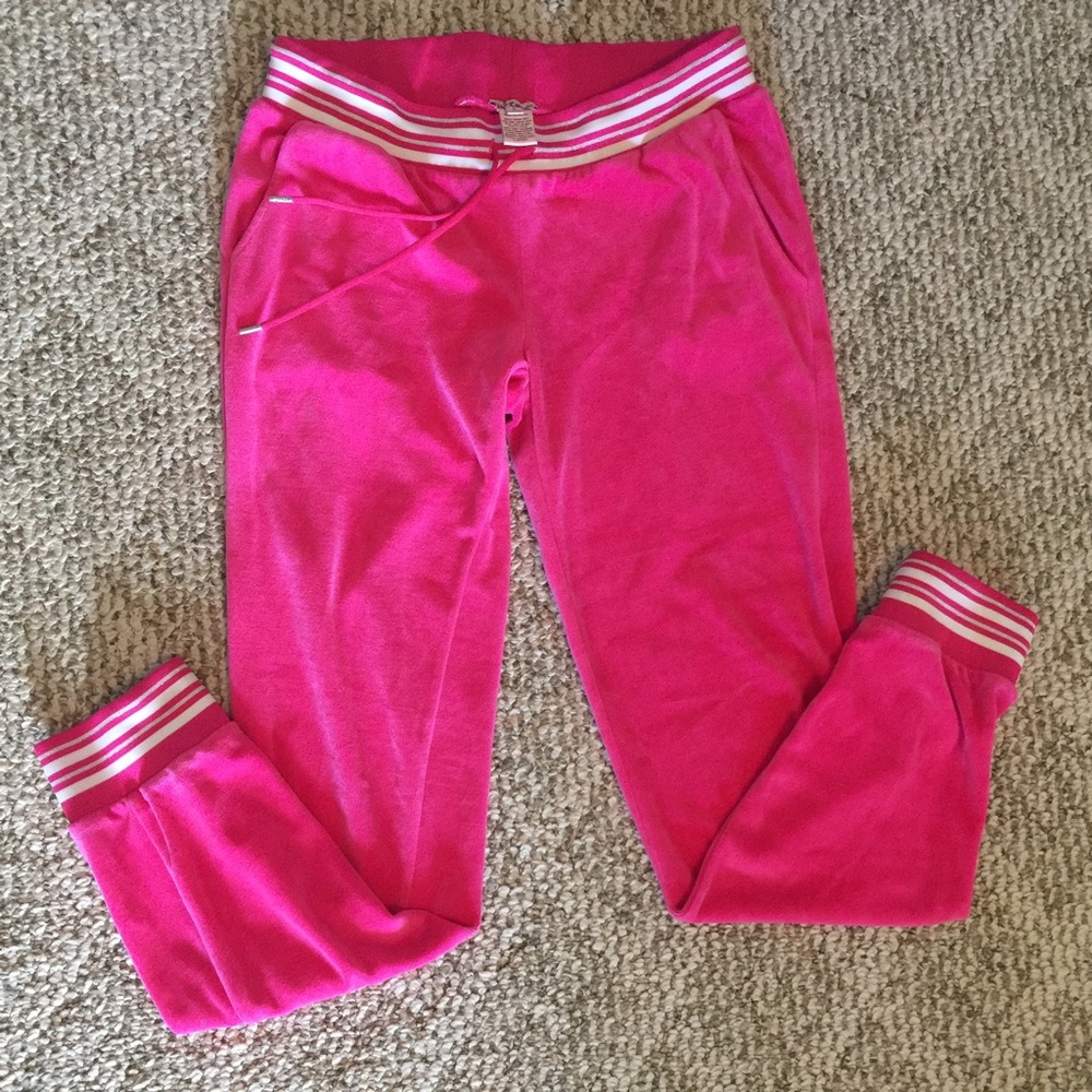 Juicy couture velour jogger sweats